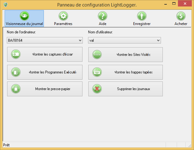 Keylogger - Logiciel de Surveillance